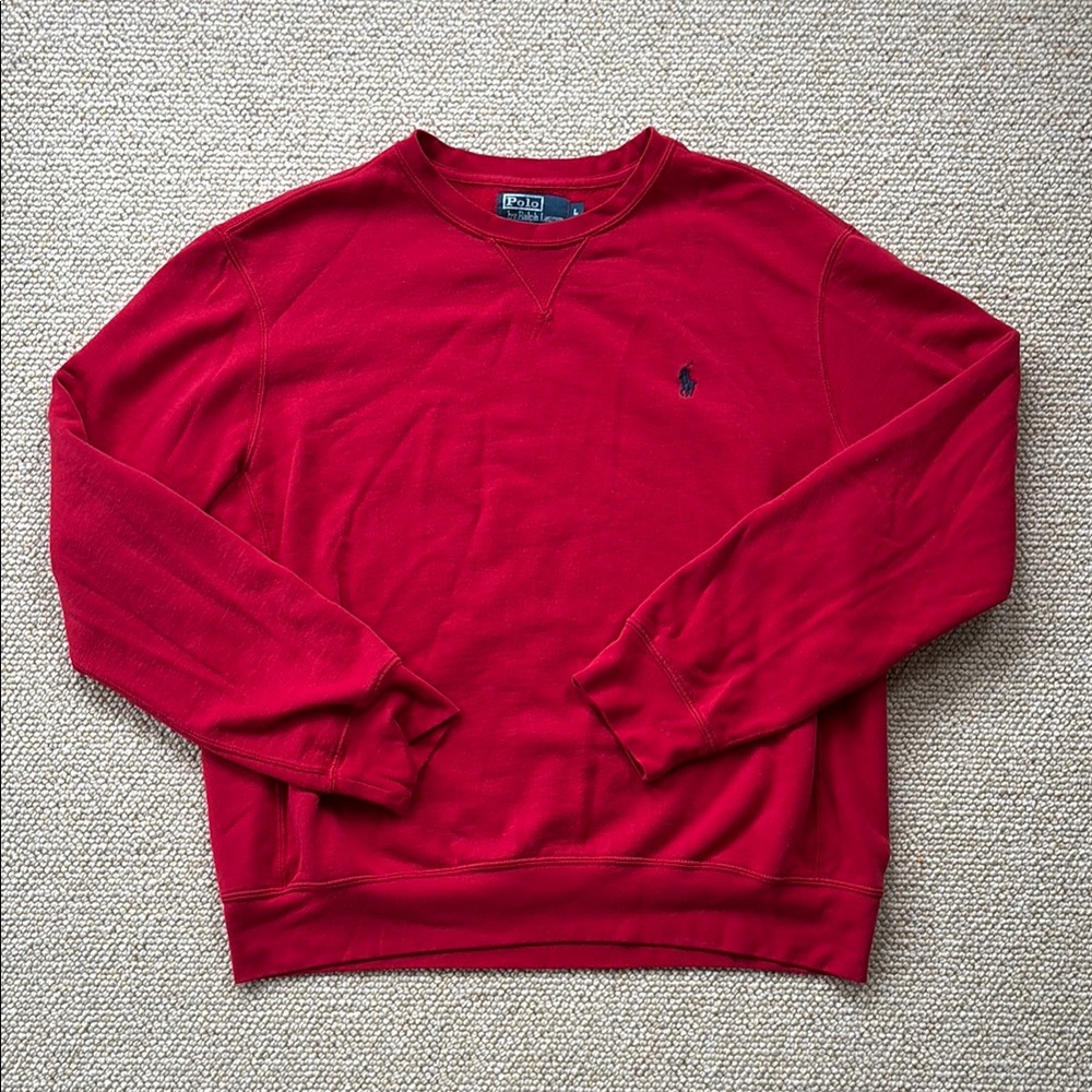 Ralph Lauren Red Crewneck
